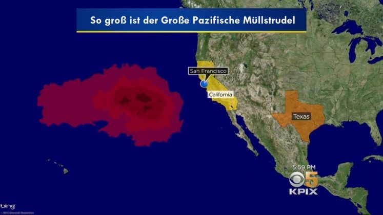 Eine riesige schwimmende Maschine räumt jetzt den riesigen Müllstrudel